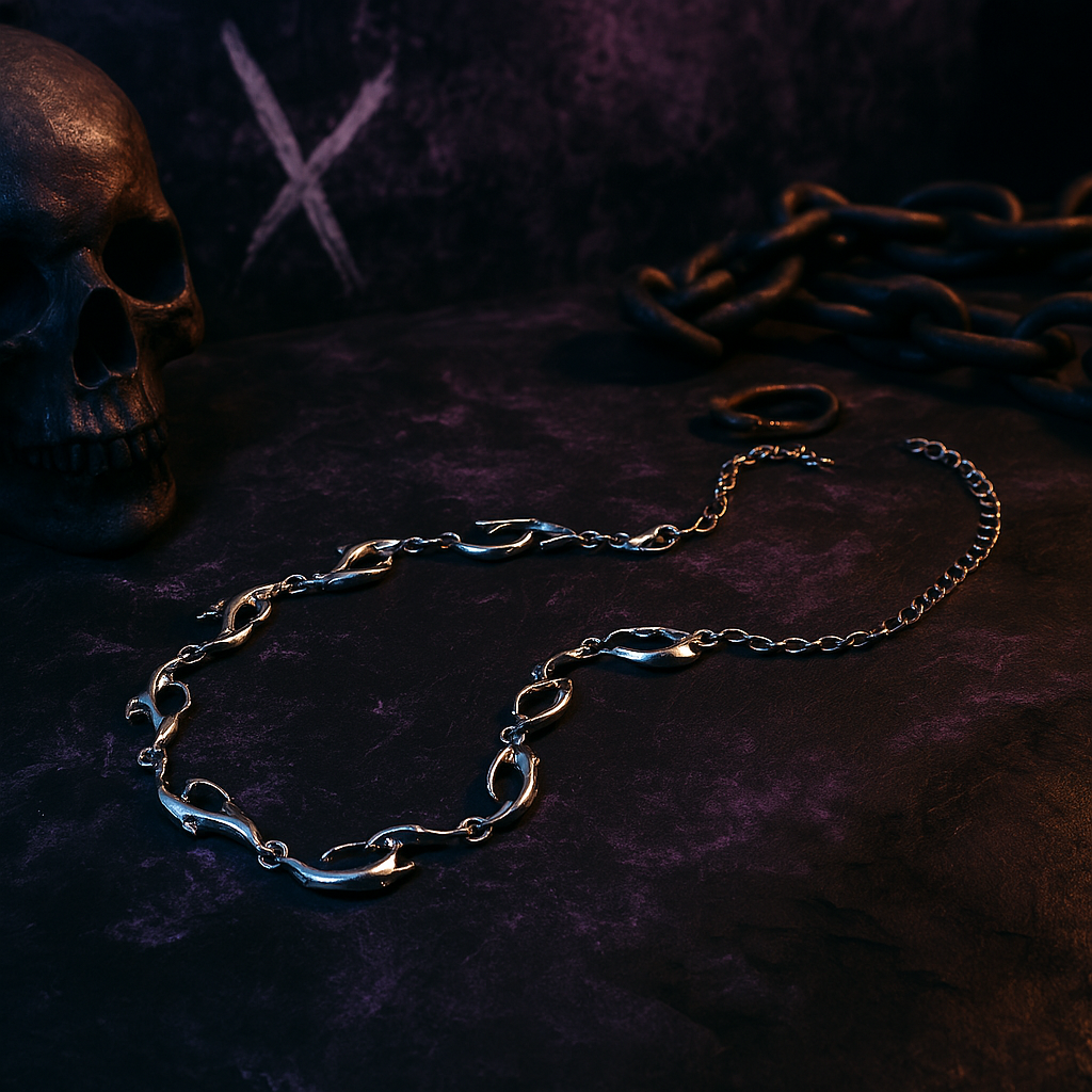 Collier - Titanium Edge Lunea