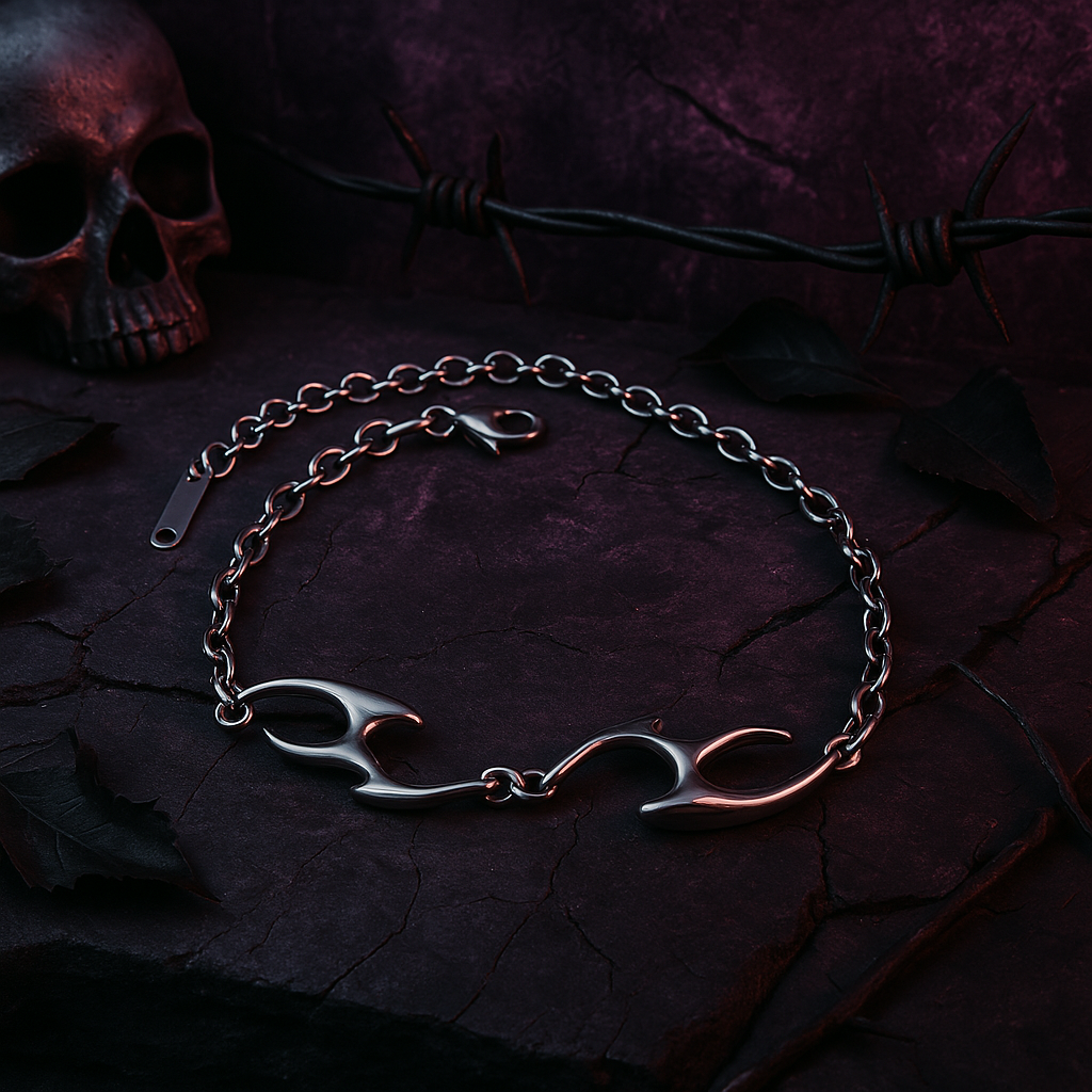 Collier - Titanium Edge Lunea