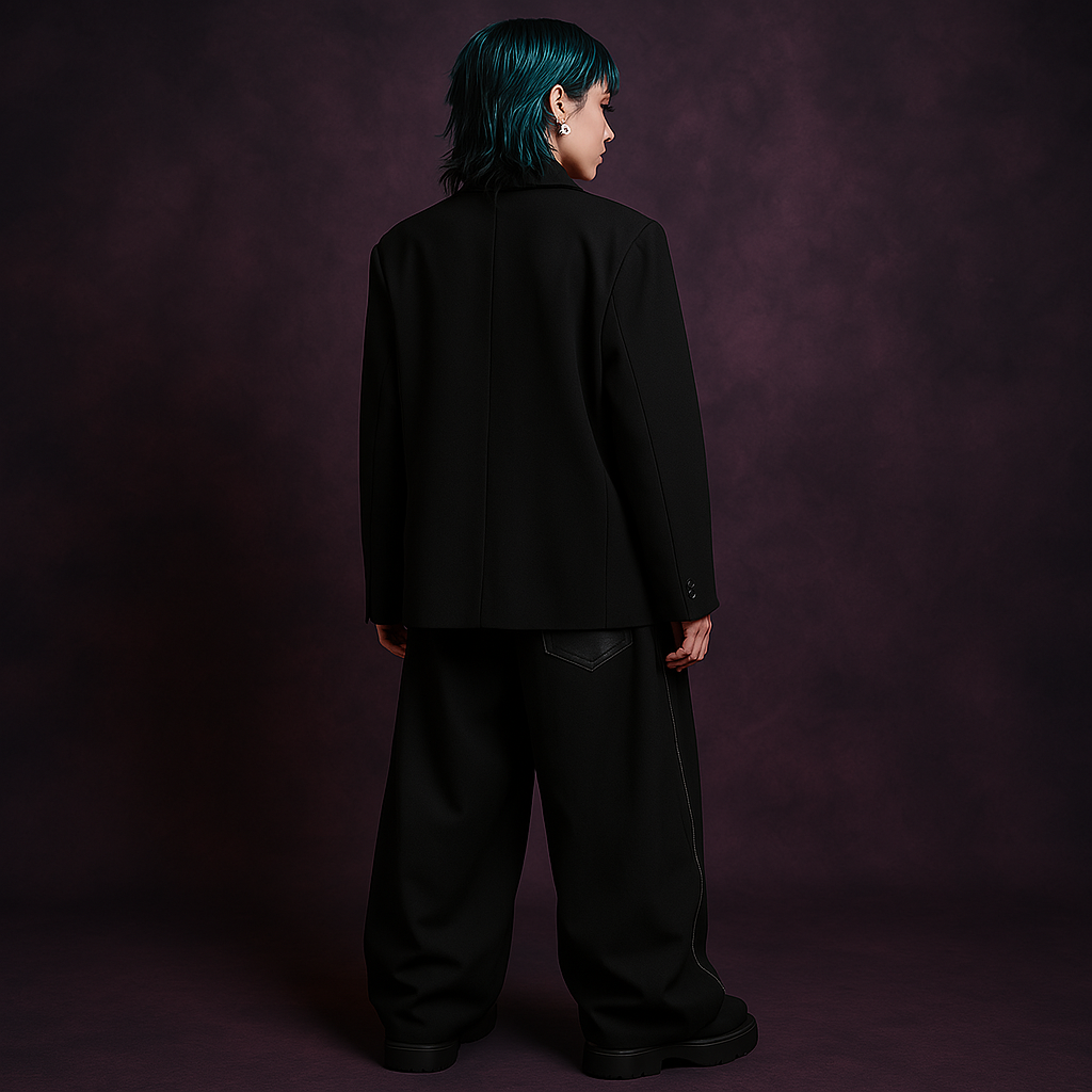 Pantalon - Midnight Zipper Lunea