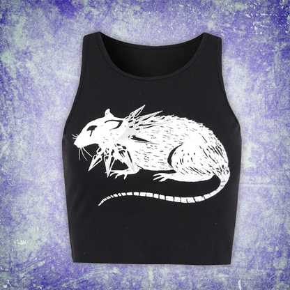 Crop-Top - Punk Rat