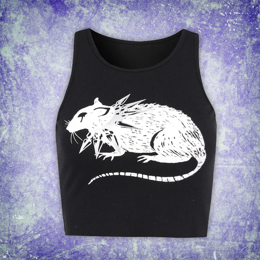 Crop-Top - Punk Rat