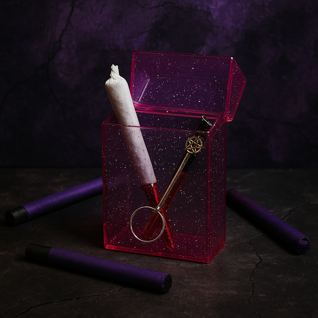 Boite à cigarettes - Dark Sparkle Lunea