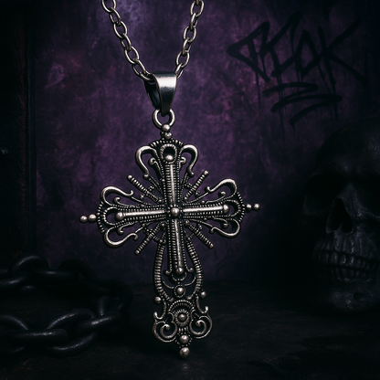 Pendentif - Midnight Cross Lunea
