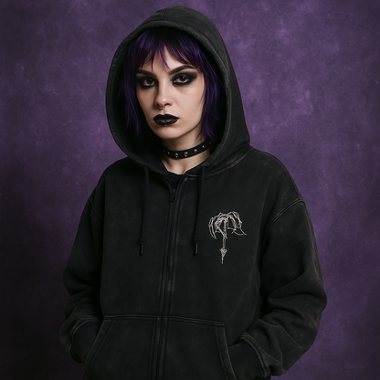 Veste zip à Capuche - Scarlet Chains Lunea