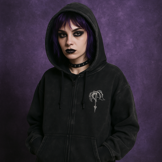 Veste zip à Capuche - Scarlet Chains Lunea
