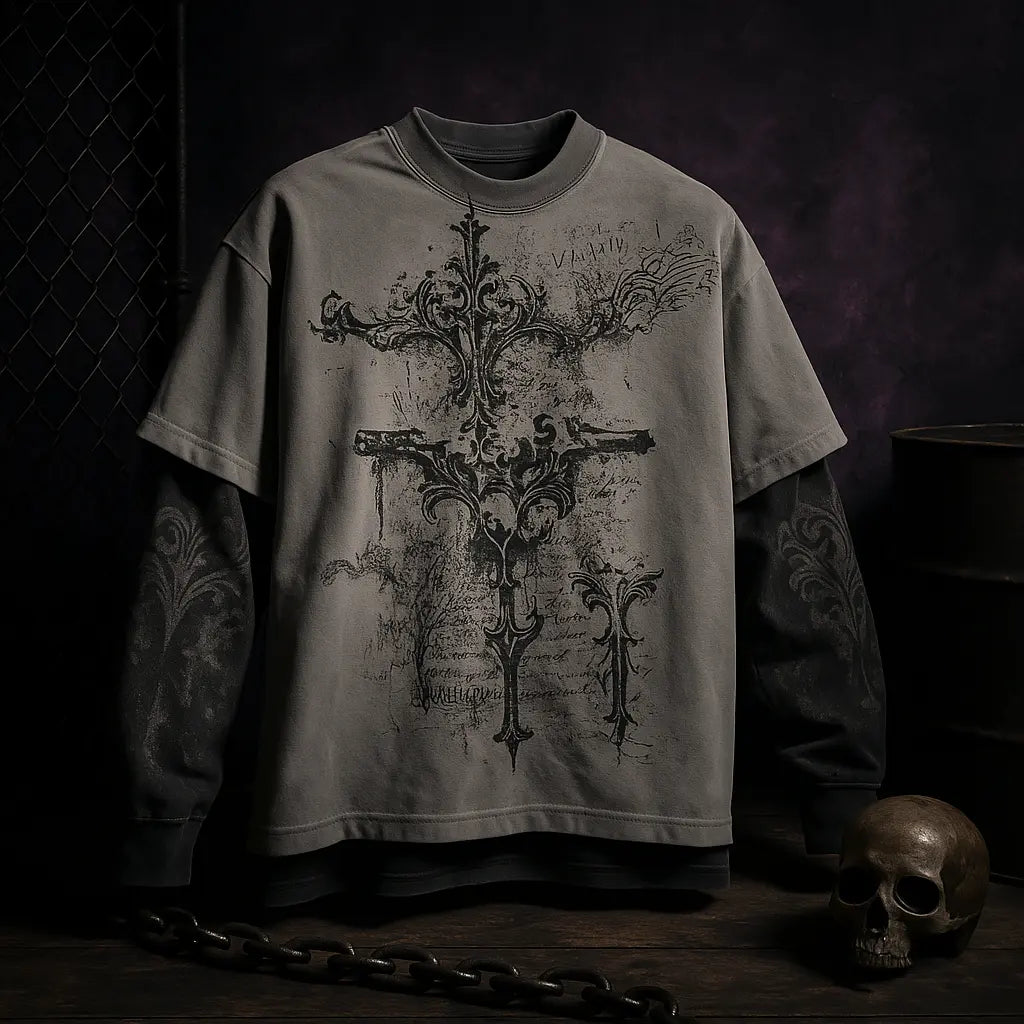 T-Shirt - Eternal Cross Lunea