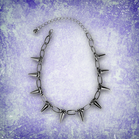 Collier Chocker - Nightfall Spikes Lunea